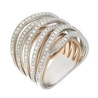 Anello Chimento Donna Anima in Oro Diamante 1.09 Ct 1A08720BB7160 - 1A08720BB7160